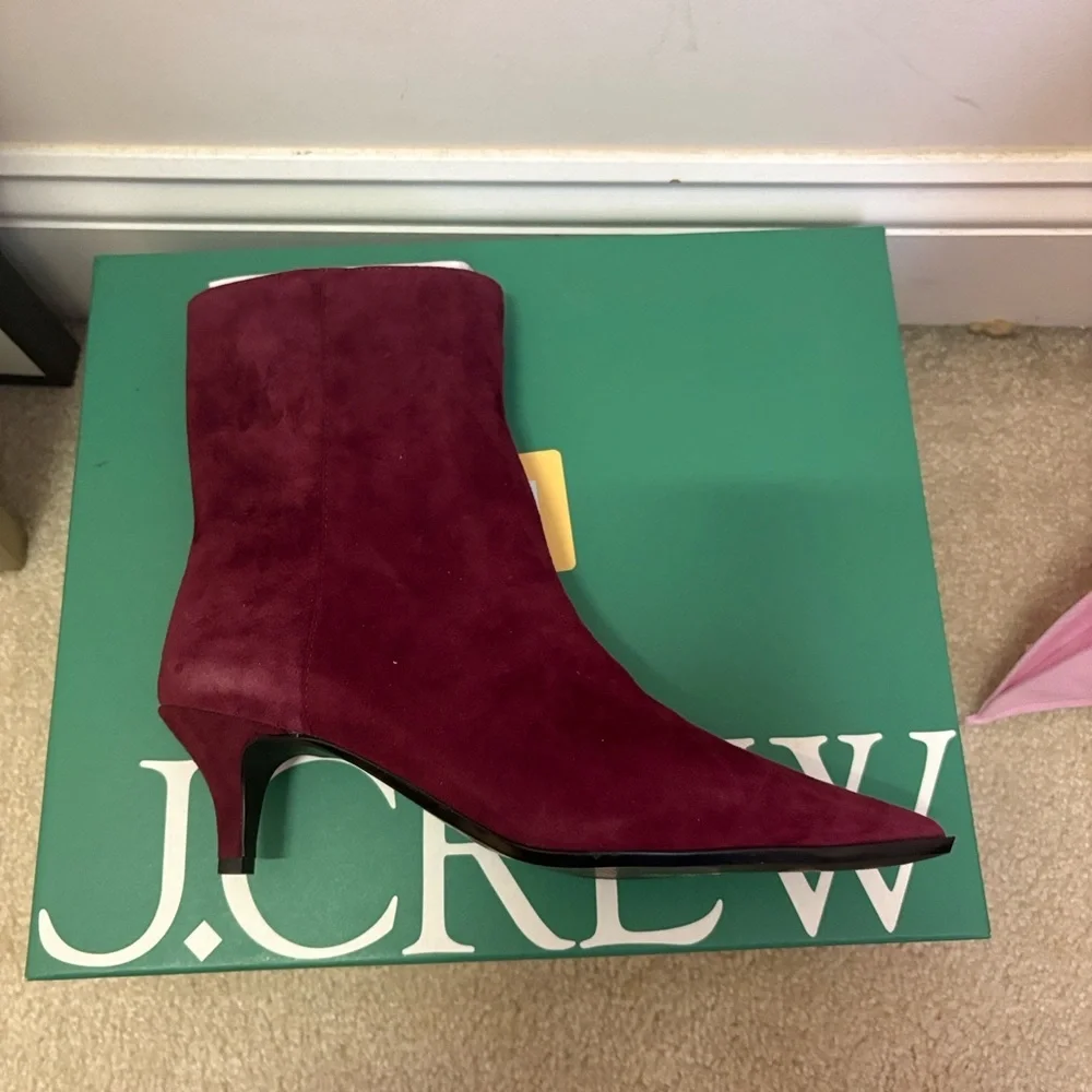 J. CREW STEVIE ANKLE BOOTIES-  NEW - Picture 6 of 8